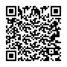 QR-koodi puhelinnumerolle +2693203827