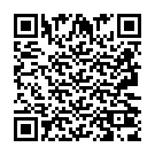 Código QR para número de telefone +2693203828