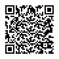 Código QR para número de teléfono +2693203861