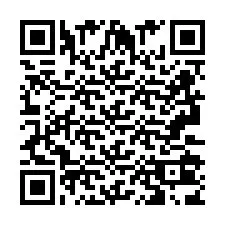 QR-code voor telefoonnummer +2693203885