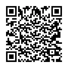 Codice QR per il numero di telefono +2693203923