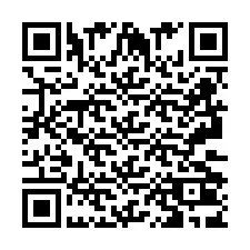 Codice QR per il numero di telefono +2693203930