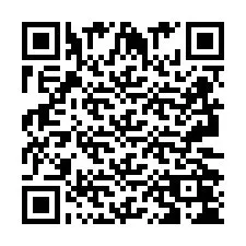 Código QR para número de teléfono +2693204268