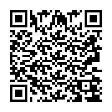 Codice QR per il numero di telefono +2693204300