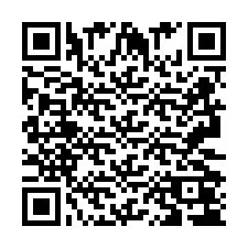 Codice QR per il numero di telefono +2693204339