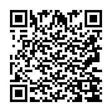 Codice QR per il numero di telefono +2693204361