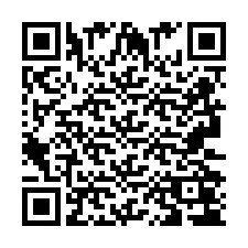 Codice QR per il numero di telefono +2693204367