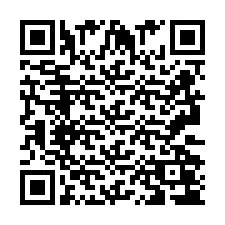 Codice QR per il numero di telefono +2693204371