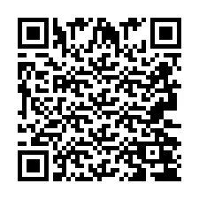 Código QR para número de telefone +2693204377