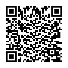 Codice QR per il numero di telefono +2693204378