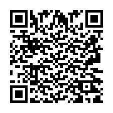 Codice QR per il numero di telefono +2693221928