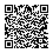 Codice QR per il numero di telefono +2693222012