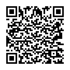 QR-code voor telefoonnummer +2693222108