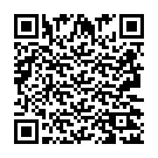 QR код за телефонен номер +2693222118