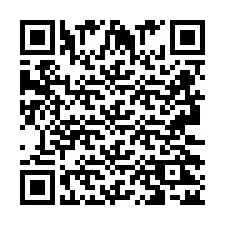 Código QR para número de teléfono +2693222566