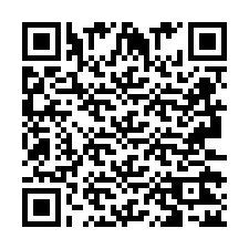 QR-code voor telefoonnummer +2693222586