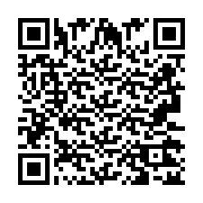 Codice QR per il numero di telefono +2693222587