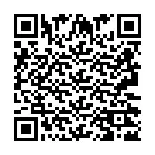 QR код за телефонен номер +2693222618