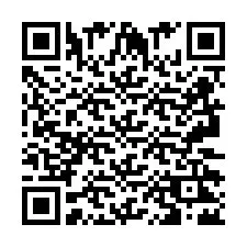 QR-code voor telefoonnummer +2693222658