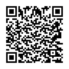 Codice QR per il numero di telefono +2693222729