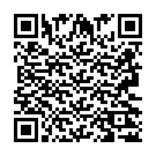 Código QR para número de telefone +2693222732