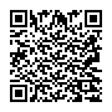 QR-code voor telefoonnummer +2693222739
