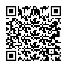 Código QR para número de teléfono +2693222812