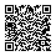 Codice QR per il numero di telefono +2693222827