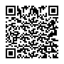 QR-code voor telefoonnummer +2693222858