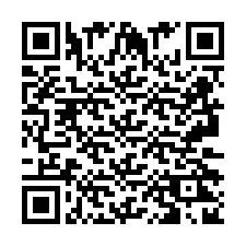 Codice QR per il numero di telefono +2693222864