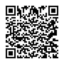 QR-code voor telefoonnummer +2693222871