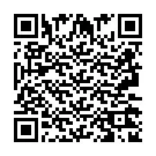 Código QR para número de teléfono +2693222884