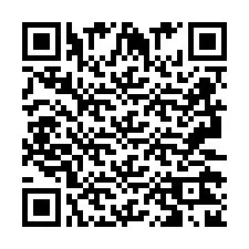 Código QR para número de teléfono +2693222889