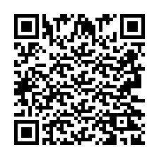 Código QR para número de teléfono +2693222966