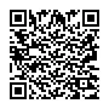 Código QR para número de teléfono +2693223018