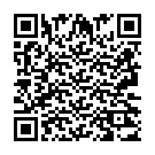 QR-koodi puhelinnumerolle +2693223024