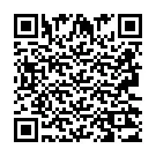 Código QR para número de teléfono +2693223042