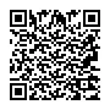 QR-koodi puhelinnumerolle +2693223087