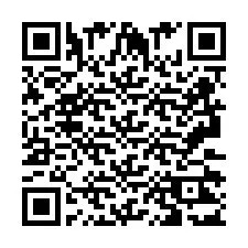 Código QR para número de teléfono +2693223101