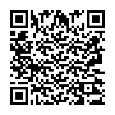 Codice QR per il numero di telefono +2693223208