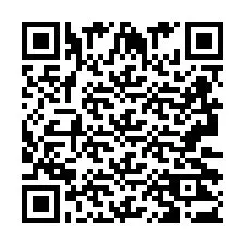 QR-code voor telefoonnummer +2693223235