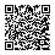 Codice QR per il numero di telefono +2693223323