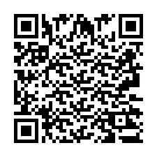 QR-code voor telefoonnummer +2693223344