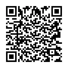 QR-code voor telefoonnummer +2693223402