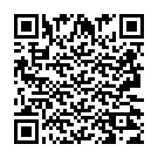 Código QR para número de teléfono +2693223408