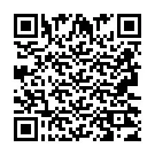 Código QR para número de teléfono +2693223417