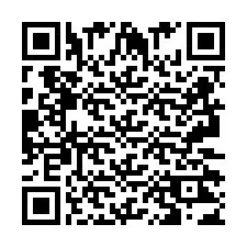 QR-code voor telefoonnummer +2693223418