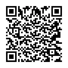 QR код за телефонен номер +2693223423