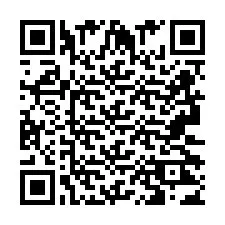 QR-code voor telefoonnummer +2693223427