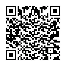 QR код за телефонен номер +2693223429